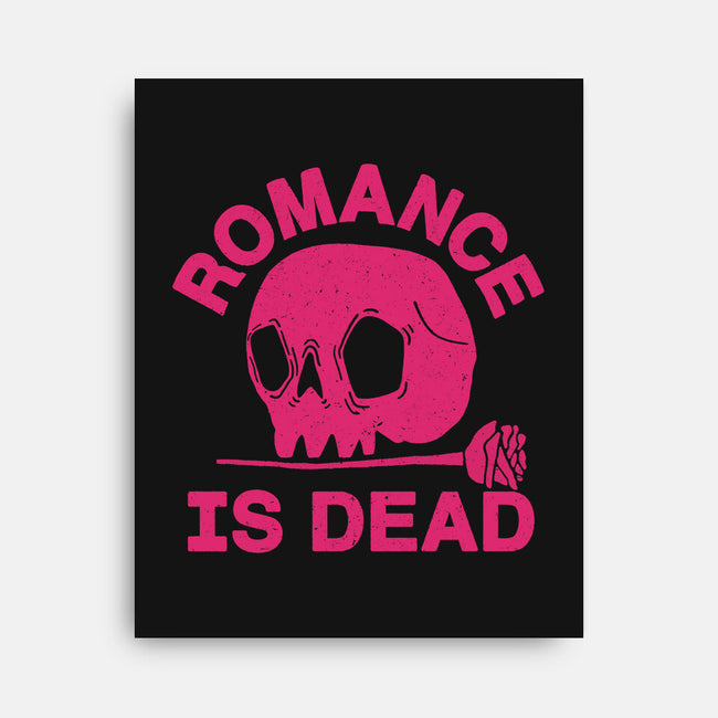 Romance Is Dead-none stretched canvas-fanfreak1