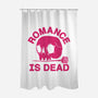 Romance Is Dead-none polyester shower curtain-fanfreak1