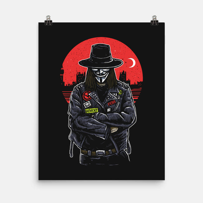 V And Vendetta-none matte poster-ElMattew