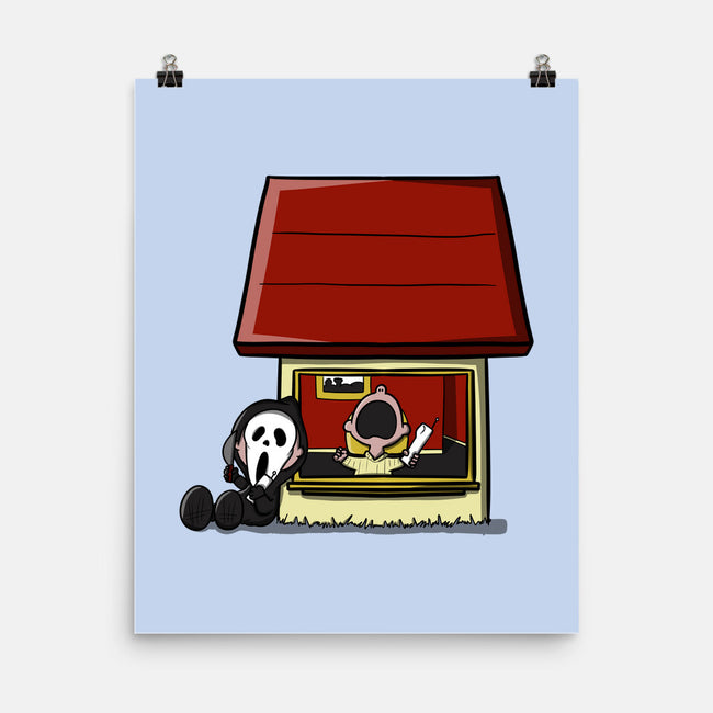 Screamnuts-none matte poster-Claudia