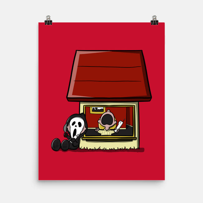 Screamnuts-none matte poster-Claudia