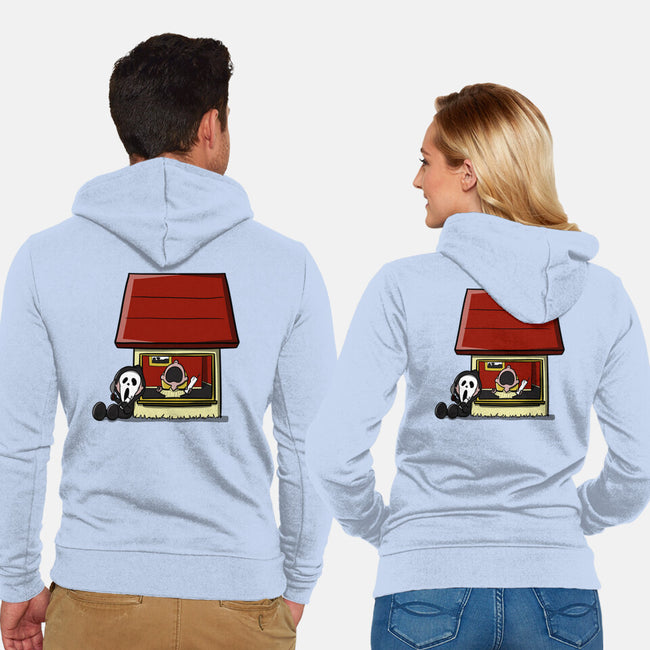 Screamnuts-unisex zip-up sweatshirt-Claudia