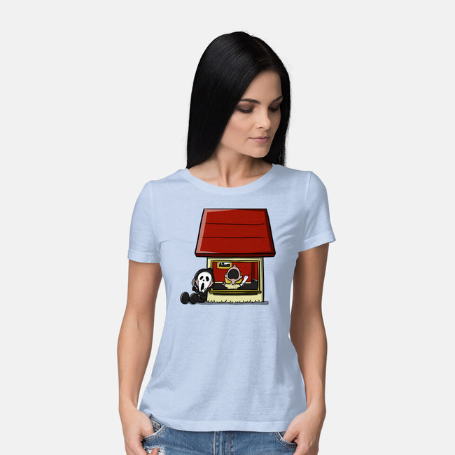 Screamnuts-womens basic tee-Claudia