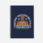 Indian Yoga Master-none dot grid notebook-Alundrart