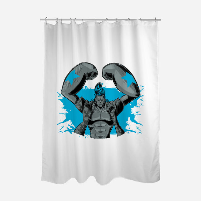 Dark Franky-none polyester shower curtain-xMorfina
