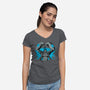 Dark Franky-womens v-neck tee-xMorfina