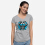 Dark Franky-womens v-neck tee-xMorfina