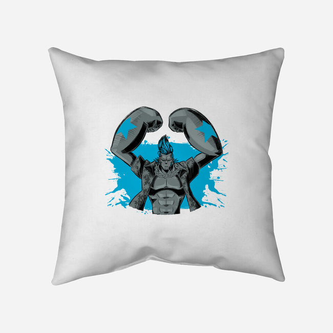 Dark Franky-none removable cover w insert throw pillow-xMorfina