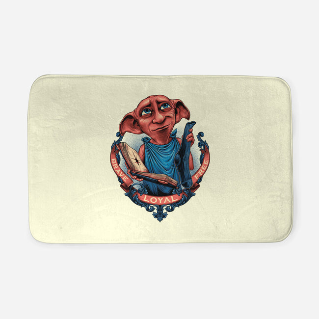 The Free Elf-none memory foam bath mat-glitchygorilla