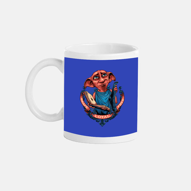 The Free Elf-none glossy mug-glitchygorilla