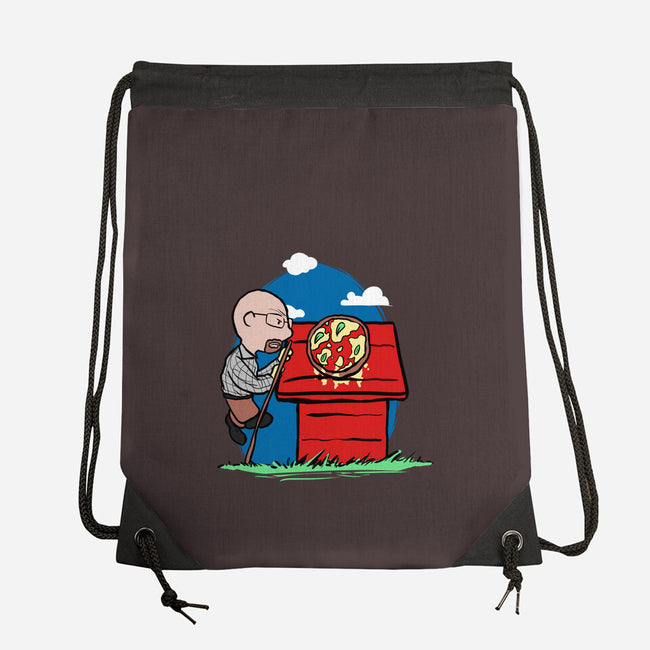 Rooftop Pizza-none drawstring bag-fanfabio