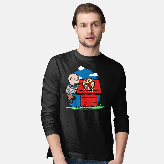 Rooftop Pizza-mens long sleeved tee-fanfabio