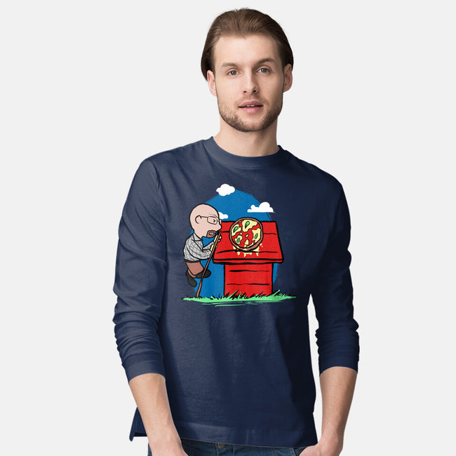 Rooftop Pizza-mens long sleeved tee-fanfabio
