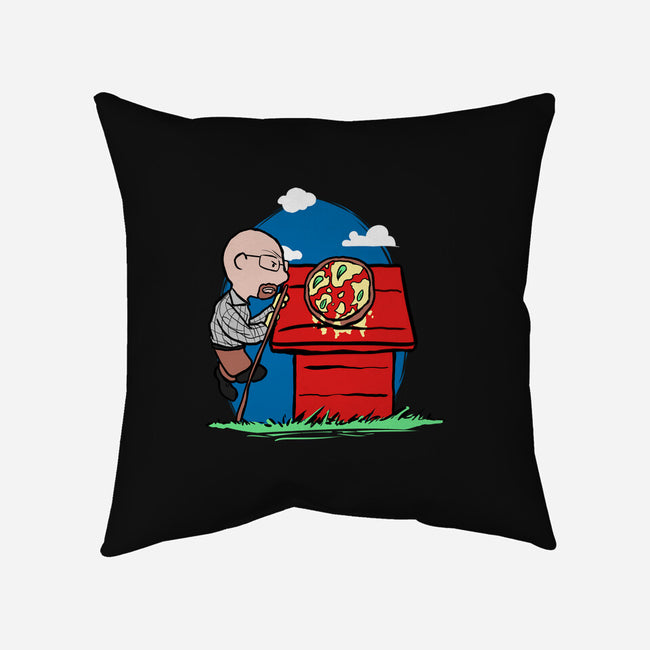 Rooftop Pizza-none removable cover w insert throw pillow-fanfabio