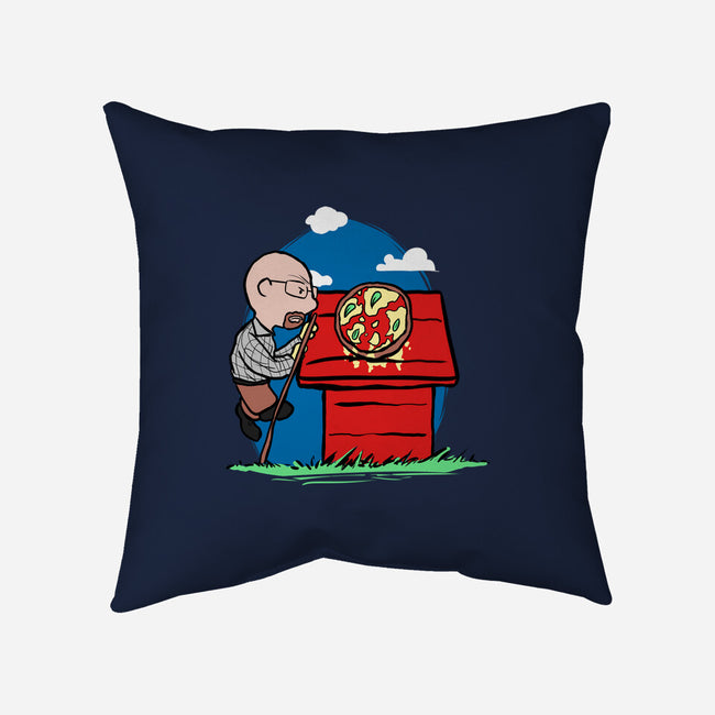 Rooftop Pizza-none removable cover w insert throw pillow-fanfabio