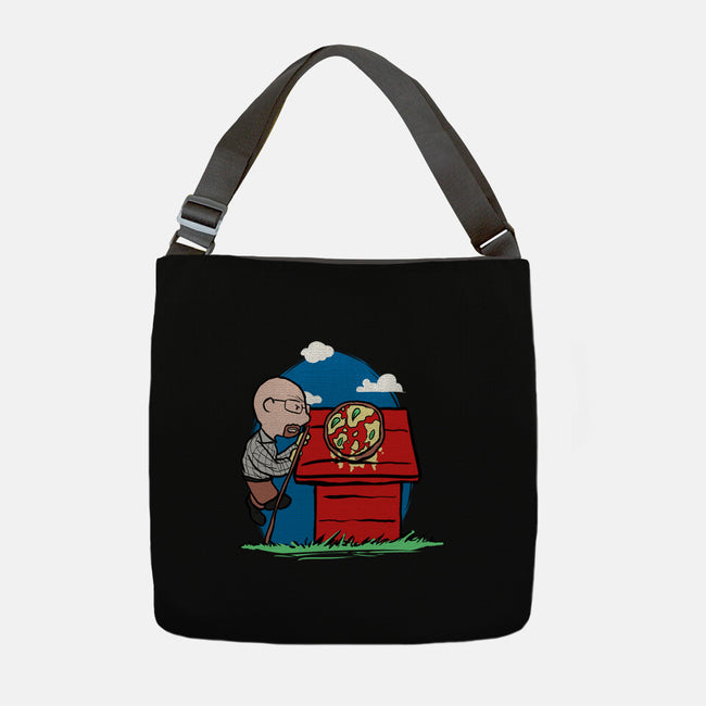 Rooftop Pizza-none adjustable tote-fanfabio