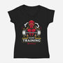 B.P.R.D. Fitness-womens v-neck tee-Logozaste