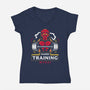 B.P.R.D. Fitness-womens v-neck tee-Logozaste