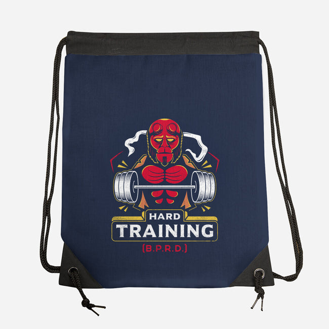 B.P.R.D. Fitness-none drawstring bag-Logozaste