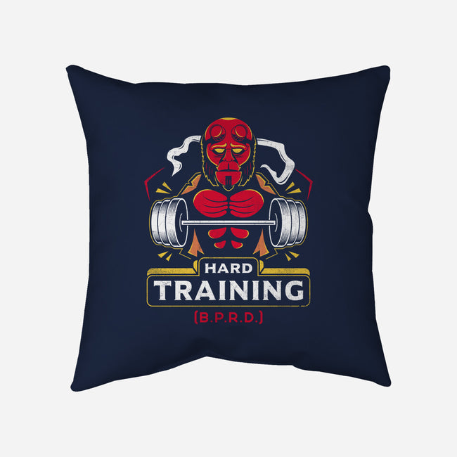 B.P.R.D. Fitness-none removable cover w insert throw pillow-Logozaste