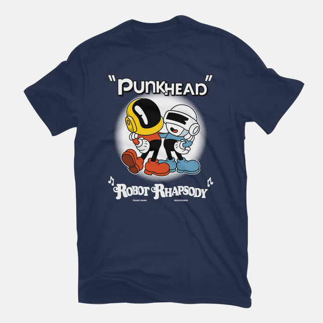 Robot Rhapsody-womens fitted tee-Nemons