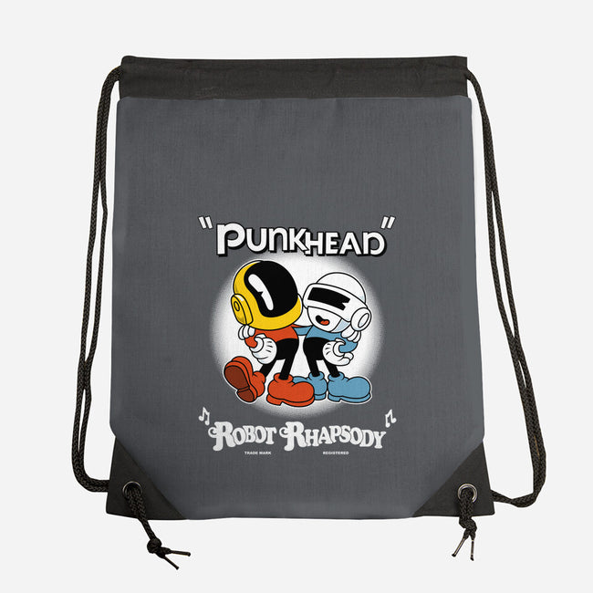 Robot Rhapsody-none drawstring bag-Nemons
