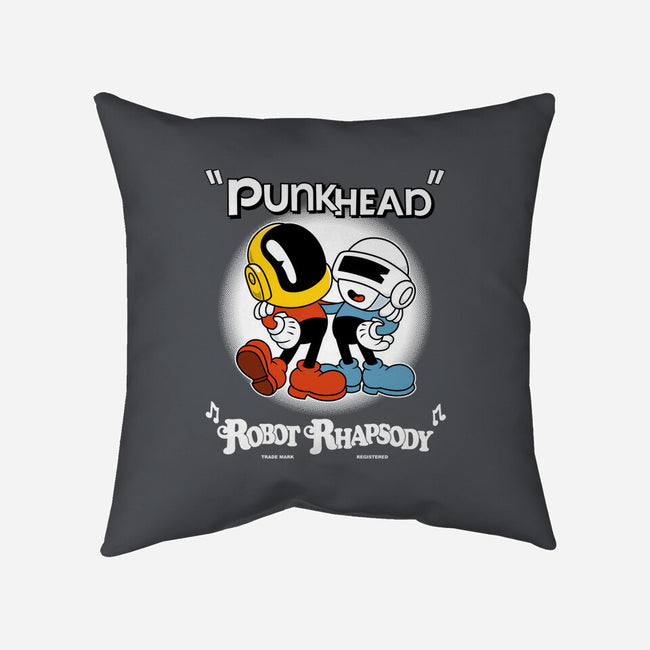 Robot Rhapsody-none removable cover throw pillow-Nemons