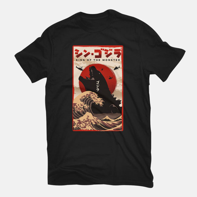 King Of The Monster-womens fitted tee-hirolabs