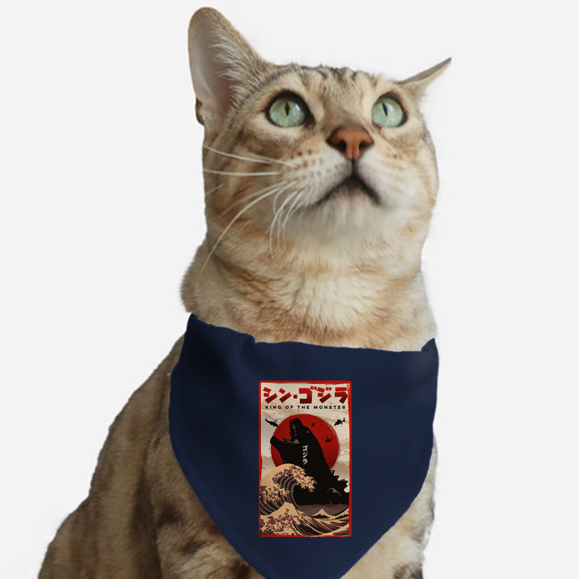 King Of The Monster-cat adjustable pet collar-hirolabs