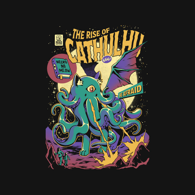 Rise of Cathulhu-none removable cover w insert throw pillow-ilustrata