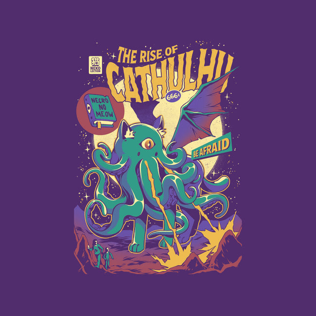 Rise of Cathulhu-none removable cover w insert throw pillow-ilustrata