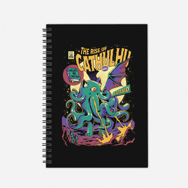 Rise of Cathulhu-none dot grid notebook-ilustrata