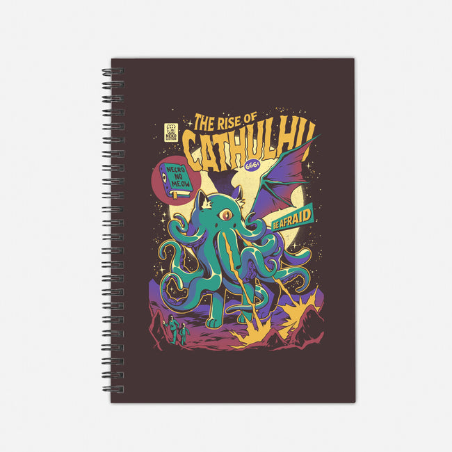 Rise of Cathulhu-none dot grid notebook-ilustrata