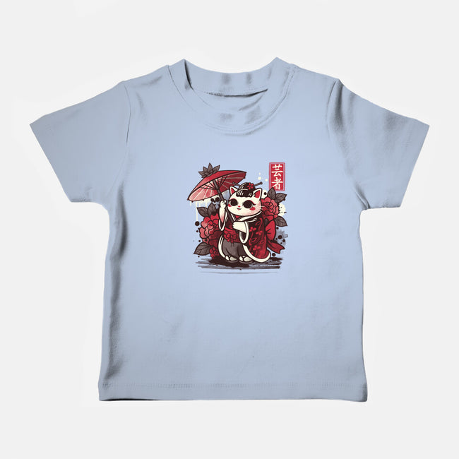 Meow Geisha-baby basic tee-NemiMakeit