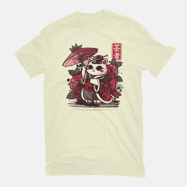 Meow Geisha-mens basic tee-NemiMakeit