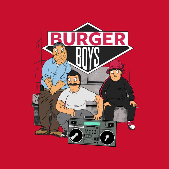 Burger Boys-none stretched canvas-SeamusAran