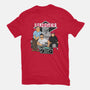 Burger Boys-womens fitted tee-SeamusAran