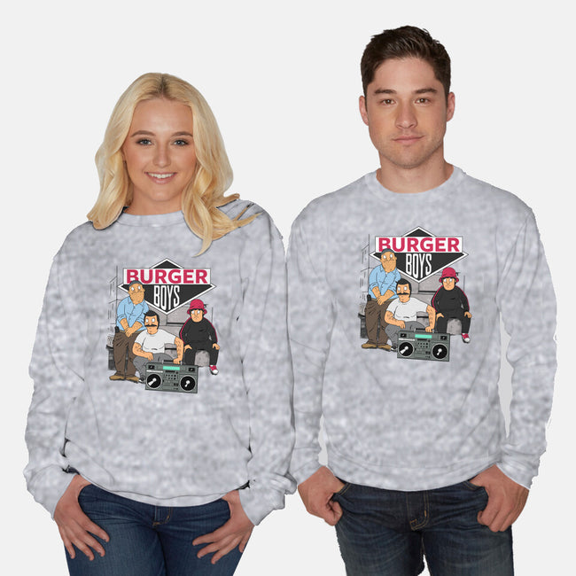 Burger Boys-unisex crew neck sweatshirt-SeamusAran