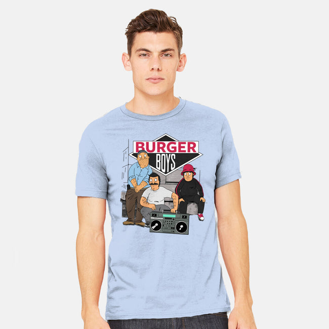 Burger Boys-mens heavyweight tee-SeamusAran
