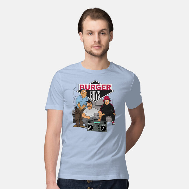 Burger Boys-mens premium tee-SeamusAran