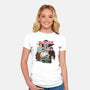 Burger Boys-womens fitted tee-SeamusAran