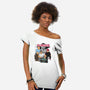 Burger Boys-womens off shoulder tee-SeamusAran