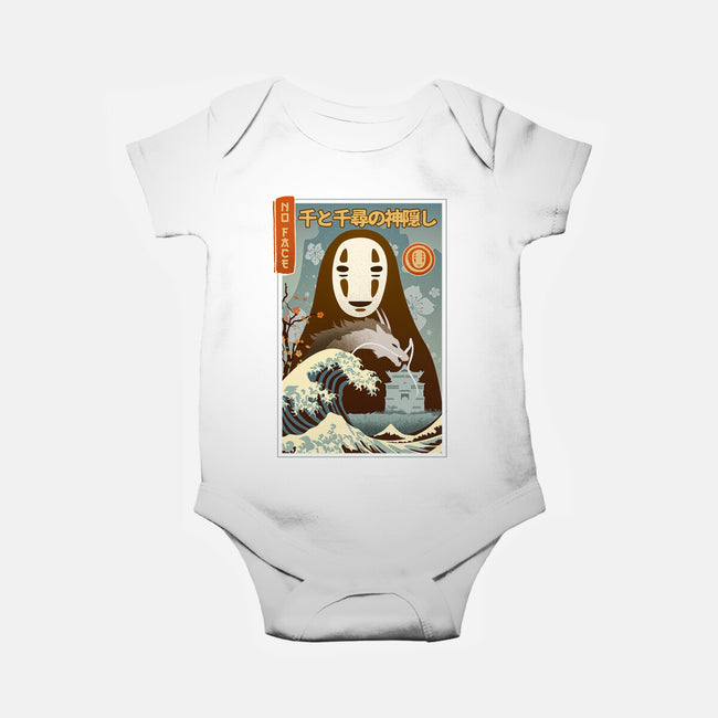 A Faceless Spirit-baby basic onesie-hirolabs