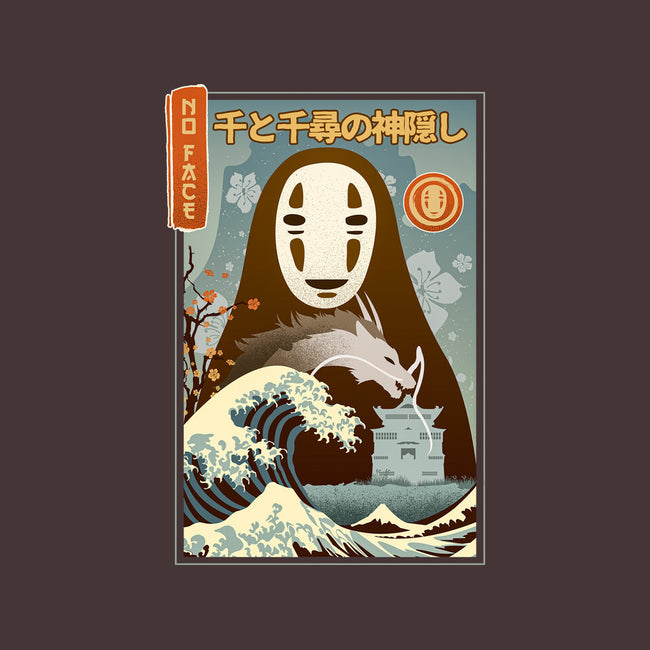 A Faceless Spirit-none drawstring bag-hirolabs