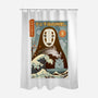 A Faceless Spirit-none polyester shower curtain-hirolabs