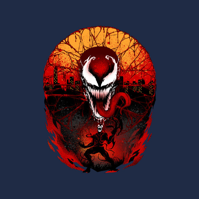 Attack Of The Carnage-womens v-neck tee-hypertwenty