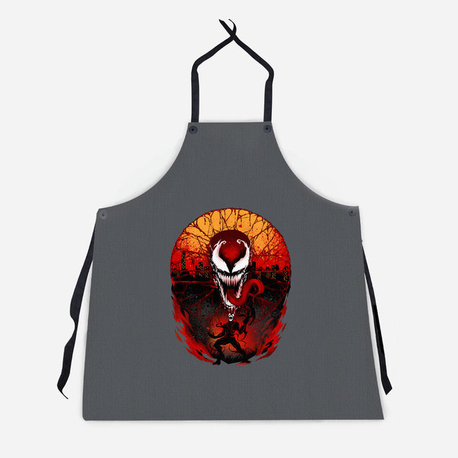 Attack Of The Carnage-unisex kitchen apron-hypertwenty