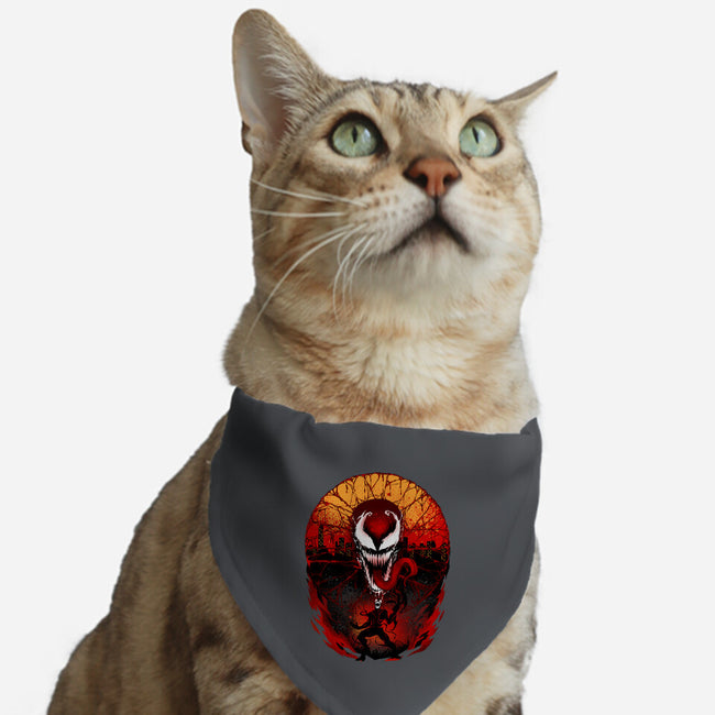 Attack Of The Carnage-cat adjustable pet collar-hypertwenty