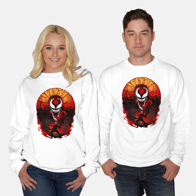 Attack Of The Carnage-unisex crew neck sweatshirt-hypertwenty
