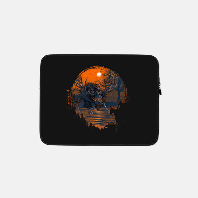 The Hunt-none zippered laptop sleeve-Ionfox